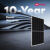iTel 550W Solar Panel 21.29% module efficiency with 144 N-Type Mono cells 11