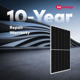 iTel 550W Solar Panel 21.29% module efficiency with 144 N-Type Mono cells 11