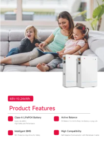 itel 10240Wh Lithium Battery Standing 48V 200Ah 10.24kWh IPL-51200