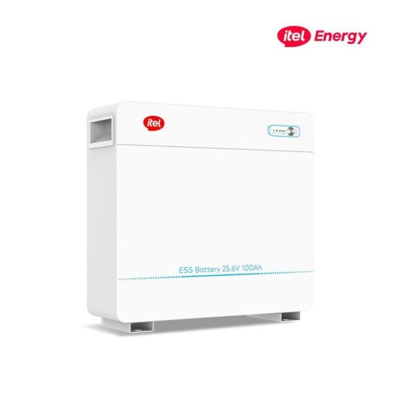 itel 2.56kWh Lithium Battery - Wall-Mounted Backup for Homes & Shops (25.6V, LiFePO4) 4
