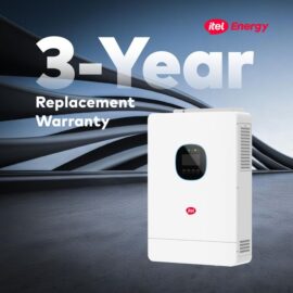 itel 3.6kVA Hybrid Solar Inverter - Powers TVs, Fridges, & 1HP ACs (24V, IP31 Rated) 1