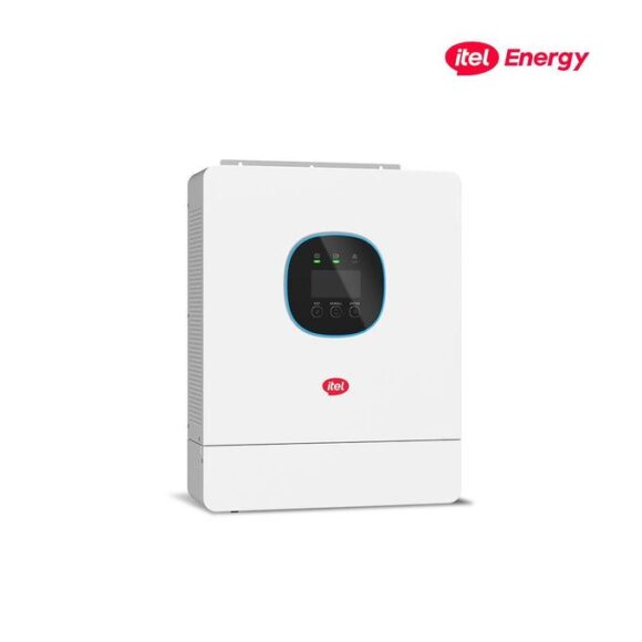itel 3kW Hybrid Solar Inverter – 24V, Pure Sine Wave (Powers ACs, TVs, Fridge) 4