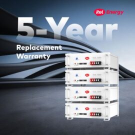 itel 5.12kWh Lithium Battery – Long Backup for Homes, Clinics & Offices (48V, LiFePO4) 1
