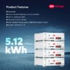 itel 5.12kWh Lithium Battery – Long Backup for Homes, Clinics & Offices (48V, LiFePO4) 2
