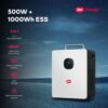 itel Energy 500W Inverter + 1kWh LifePo4 Battery All-in-One Solar Power System 1