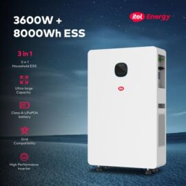 itel 3.6kW All-in-One Solar Power System with 8kWh Battery - Complete Home Energy Storage Solution 1