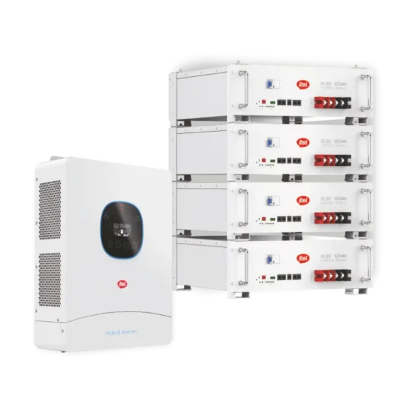itel 6kw solar system with 20.48kwh Lithium Battery (No Panels) Setup for 12 hrs Backup light (1.5hp AC, Refrigerator, LED Lights, TV, Laptop, and Phone )