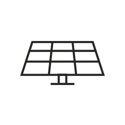 solar panels icon