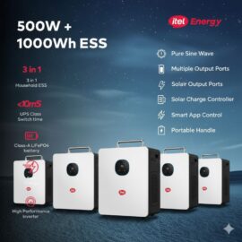 itel 500W Solar Generator 1000Wh Lithium Battery 5 units dealer price